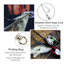 Stainless Steel Fishing Snap Swivel