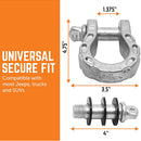 Mega D-Ring Shackles