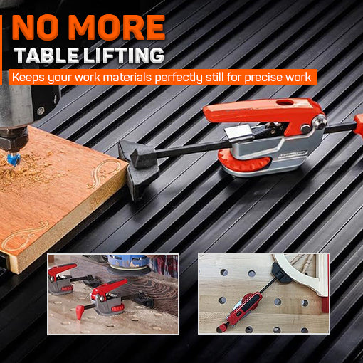 Auto-Adjust In Line T-Track Clamp
