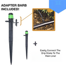 Adjustable Flow Spray Emitters