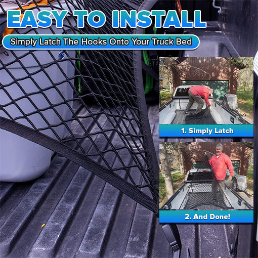 Elastic Truck Bed Cargo Net