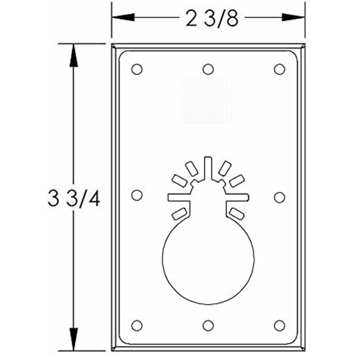Oscillating Outlet Slot Cutter
