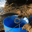 De-Icer for Livestock Containers