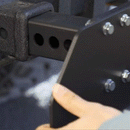 Wide Aluminum Towing Hitch Steps