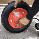 Car Tire Inflator With Hose & Gauge