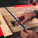 Auto-Adjust In Line T-Track Clamp