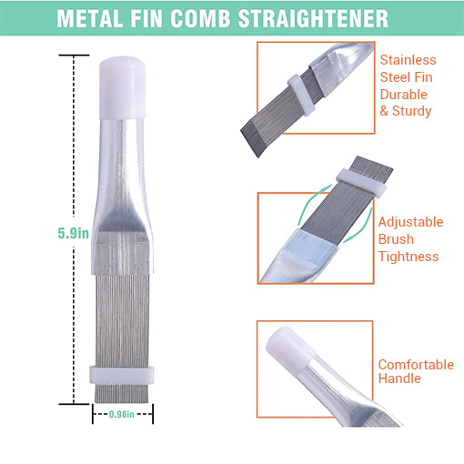 10 PCS AC Fin Comb Cleaner Kit