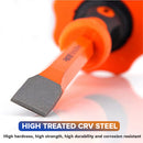 High Treated CRV Steel of 12 inch Heavy Duty Flat Chisel
