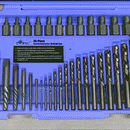 35 pcs Screw Extractor & Drill Bit Set