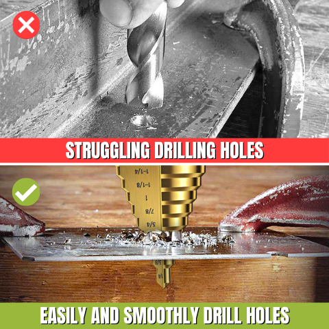 Step Drill Bits