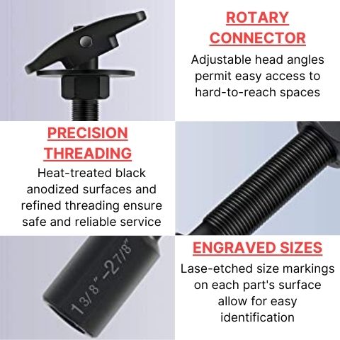 Axle Bearing Puller Kit