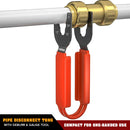 Pipe Disconnect Tong With Deburr & Gauge Tool