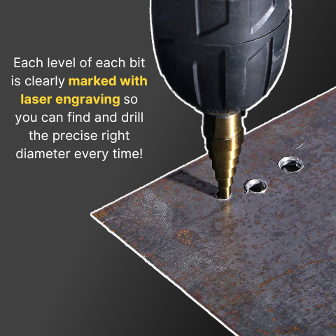 Step Drill Bits