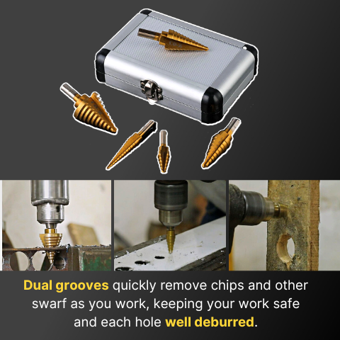 Step Drill Bits