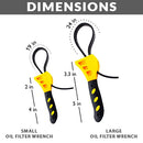 Oil Filter Strap Wrench (Set of 2)