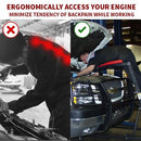 Collapsible Topside Engine Creeper