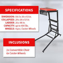 Collapsible Topside Engine Creeper