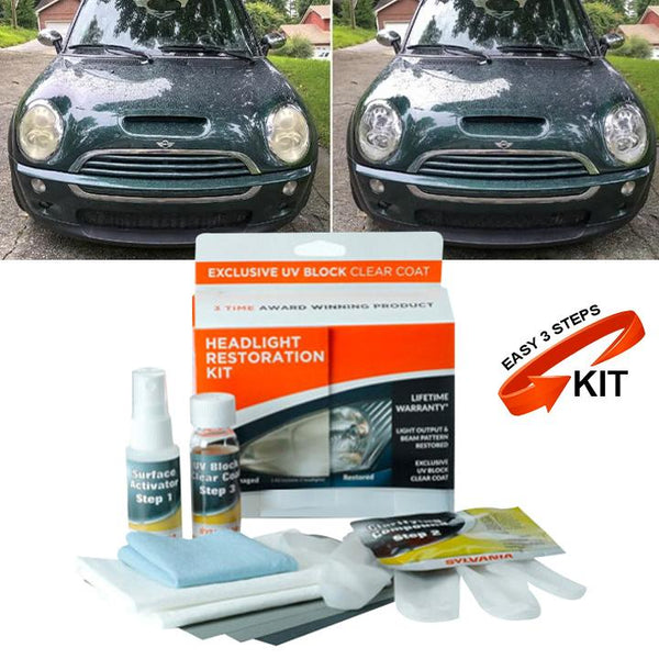 Car Care Products High Gloss Headlight Restoration Kit Car Clear Coating to  Make Car Light New - China Headlight Restoration Kit Car, Headlight  Restoration