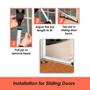 Dual Function Security Door Jammer (2-Pack)