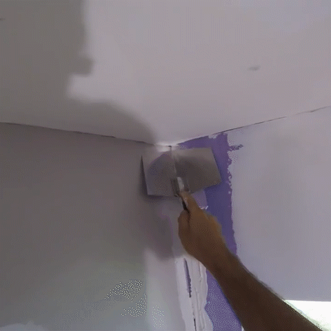 GIF of Drywall Corner Tool