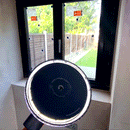 Drywall Electric Sander being used