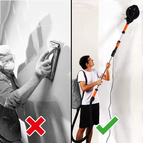 Manual Sander vs Drywall Electric Sander