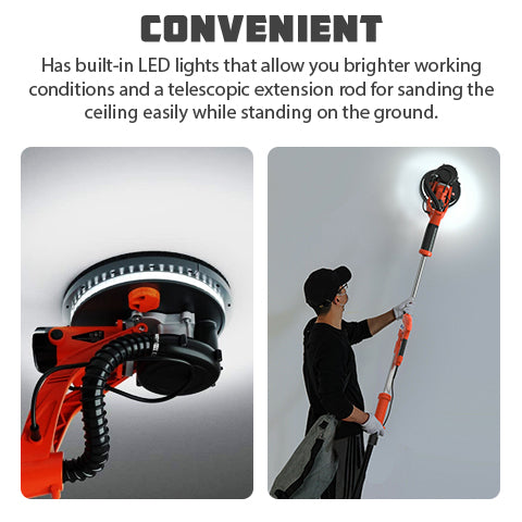 Drywall Electric Sander is convenient