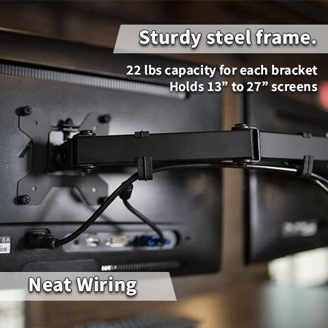 Dual Monitor Desk Mount