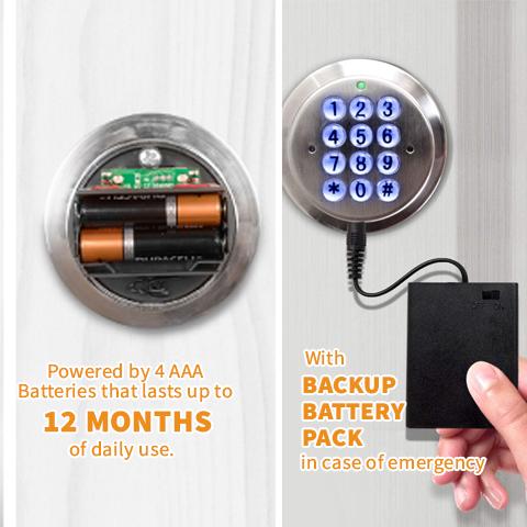 Electronic Keyless Smart Door Lock