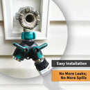 3 way garden hose splitter