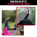 10-Ton Hydraulic Log Splitter