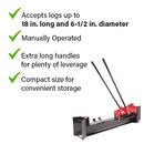 10-Ton Hydraulic Log Splitter