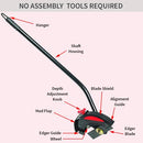 lawn edger attachment