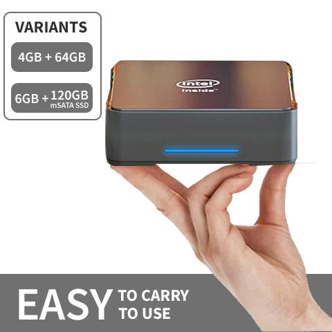 Quad-Core Intel Celeron J3455 Mini PC