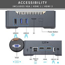 Quad-Core Intel Celeron J3455 Mini PC