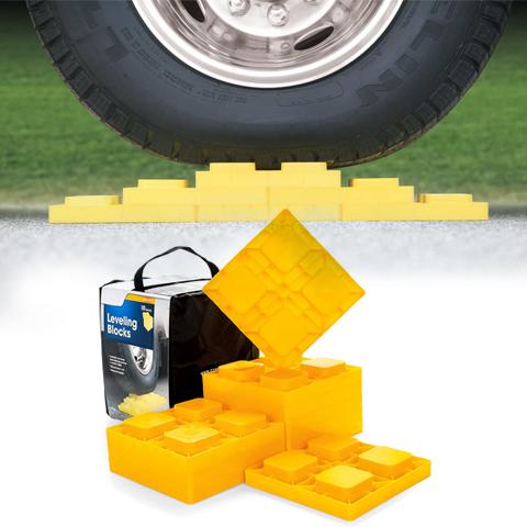 Car Leveling Blocks Car Home Depot | RV Leveling Blocks (10-Pack)