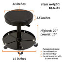 Rolling Mechanic Stool Seat