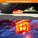led road flares emergency lights