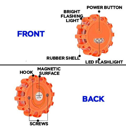 led safety flare