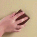 GIF of Small Hole Repair Kit