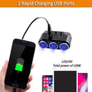 Car Power Socket Splitter