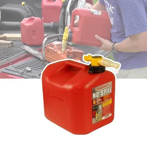 Spill-free Gas Can