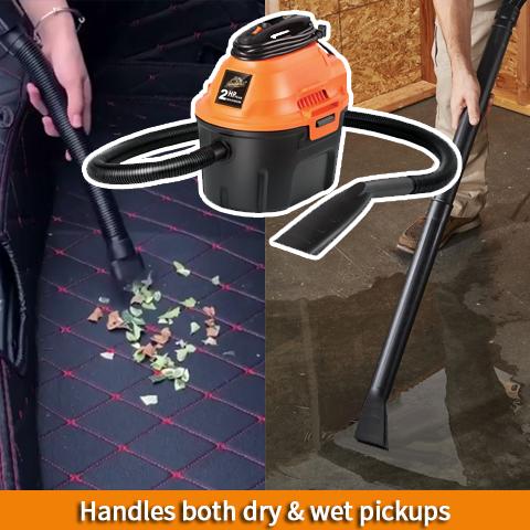 vacuum dry and wet
